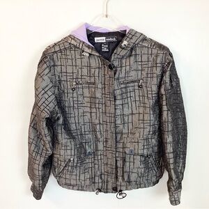 Jamie Sadock Full Zip Hooded Art to Wear Jacket - Bronze - S